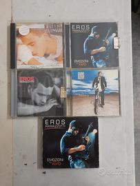 5 cd originali Eros Ramazzotti