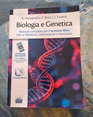 biologia e genetica per semestre filtro