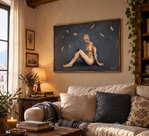Quadro d'Autore a Olio su Tela 50x70 -