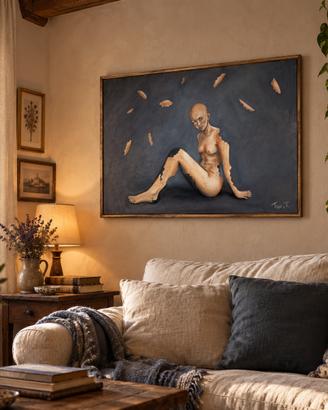 Quadro d'Autore a Olio su Tela 50x70 -