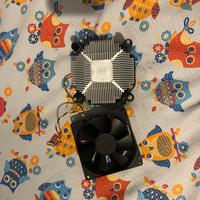 Sistema ventole raffreddamento cpu