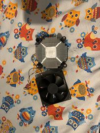 Sistema ventole raffreddamento cpu