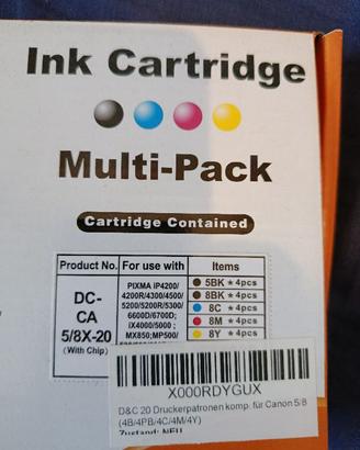 Cartucce compatibili stampante CANON PIXMA
