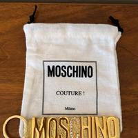Portachiavi Moschino maxi oro con strass ⚜️ nuovo