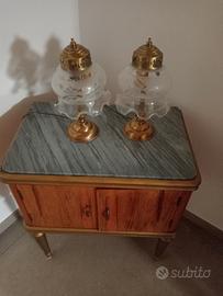 Coppia abat-jour vintage