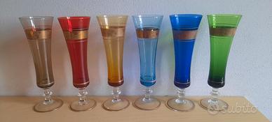 set bicchieri vintage