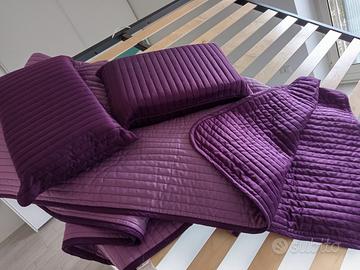 Copriletto matrimoniale con 2 cuscini