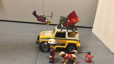 Playmobil jeep scalatori soccorso alpino