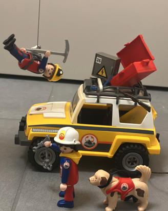 Playmobil jeep scalatori soccorso alpino