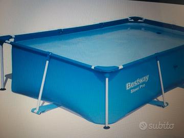 Piscina fuori terra rettangolare (2.59×1.70×0,61)