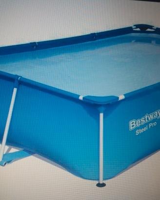 Piscina fuori terra rettangolare (2.59×1.70×0,61)