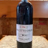 Dolcetto d'Alba Podere Canova del 1986