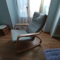 Sedia a dondolo Vintage