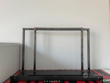 Coppia Mensole in ferro battuto