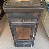 stufa a legna con vetro 6,5 kW