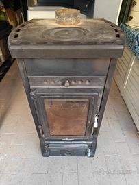 stufa a legna con vetro 6,5 kW