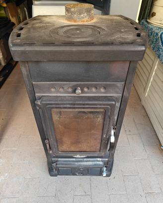stufa a legna con vetro 6,5 kW