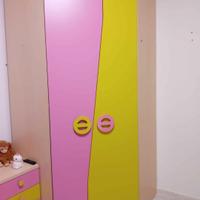 cabina armadio angolare 