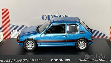 Modellino auto 1/43 Peugeot 205 GTi 1.9 1988