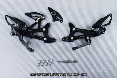 Pedane arretrate DUCATI PANIGALE V4 2018 - 2024