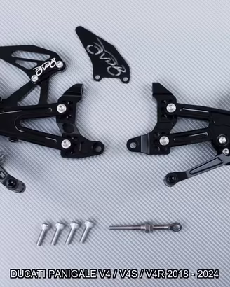 Pedane arretrate DUCATI PANIGALE V4 2018 - 2024