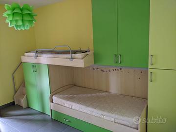 Cameretta bimbi 2/3letti