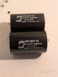 Condensatori Solen 12 uf 630v DC made in France