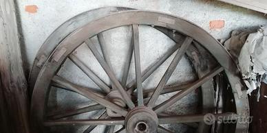 Ruote carro agricolo