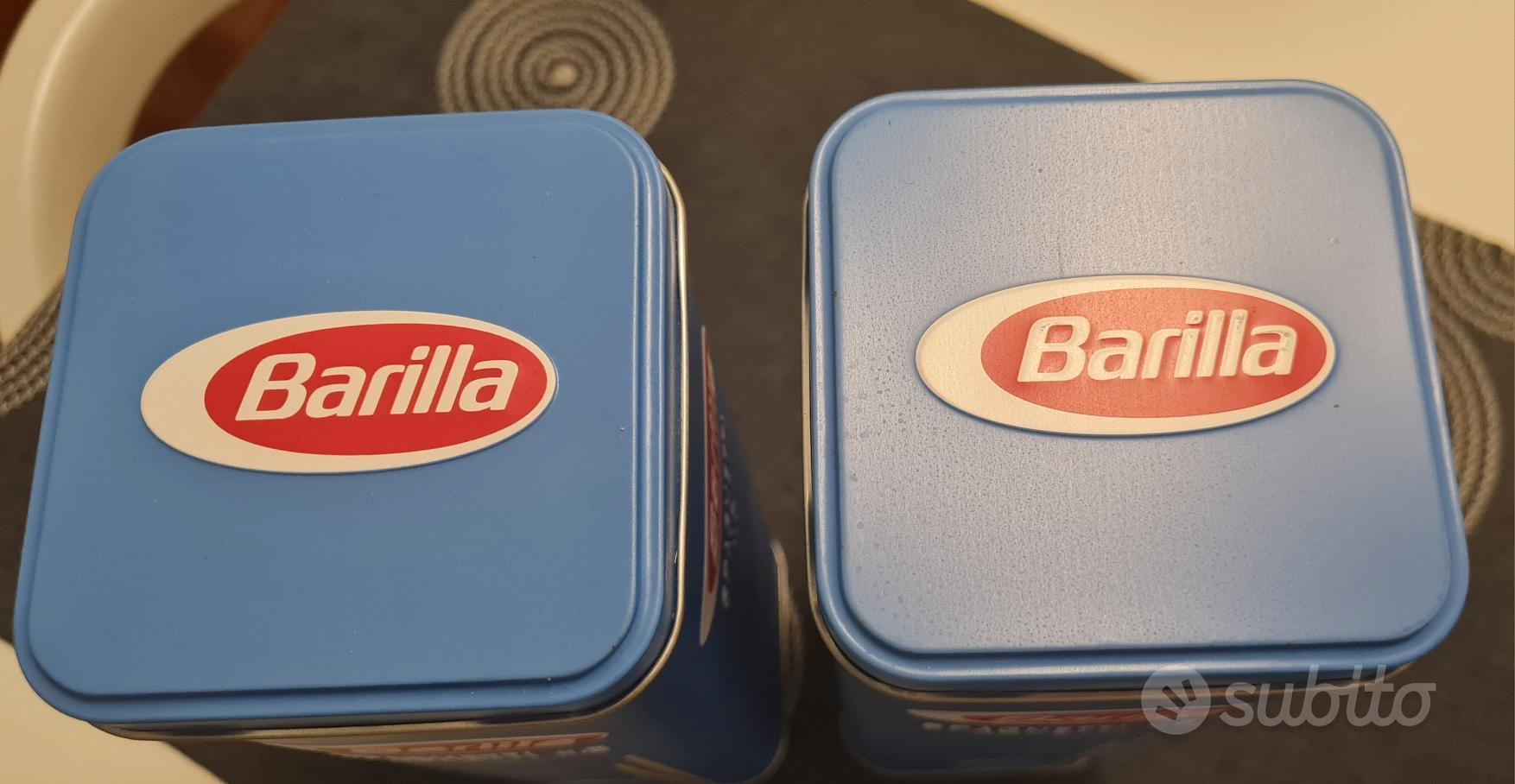 Scatola latta BARILLAx spaghetti+porta plumcake MB - Arredamento e