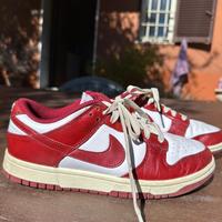 Nike dunk low PRM Team Red