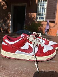 Nike dunk low PRM Team Red