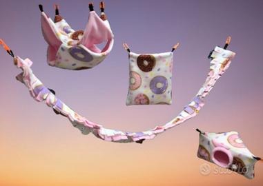 Set per gabbie di petauri dello zucchero Handmade