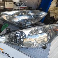 fari Anteriori e posteriori Peugeot 307