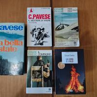 Cesare Pavese - Lotto di 5 romanzi assortiti