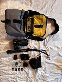 Nikon D3100 + AF-S NIKKOR 18-105 mm 1 3 5-56G ED