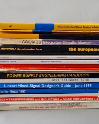Databook 21 manuali tecnici lotto o singoli