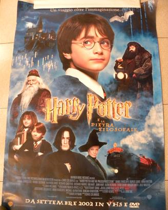 manifesto Harry Potter e la pietra filosofale