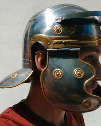 ELMO  LEGIONARIO  ROMANO  ACCIAIO