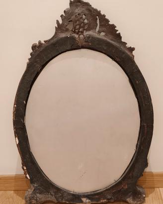 antica specchiera ovale