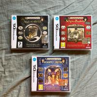 LOTTO BUNDLE 3 GIOCHI PROFESSOR LAYTON PER DS