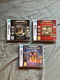 LOTTO BUNDLE 3 GIOCHI PROFESSOR LAYTON PER DS