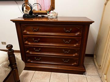 Camera da letto completa in legno