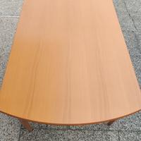 tavolo in legno di faggio allungabile 