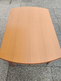 tavolo in legno di faggio allungabile 