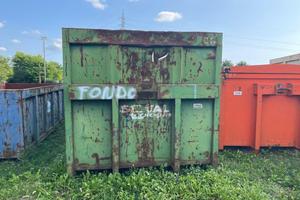 CONTAINER SCARRABILE USATO A CIELO APERTO