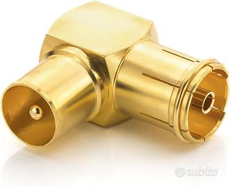 Adattatore angolare coassiale