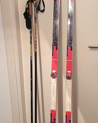 Sci da fondo Nones cm 180 stile combinato 