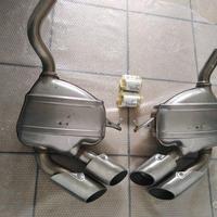 Coppia silenziatori scarico Porsche Macan diesel