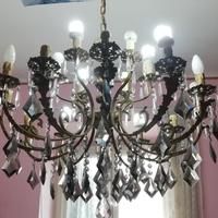 Lampadario  Vintage a 18 Luci Funzionante
