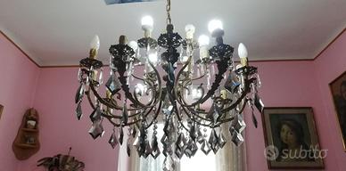 Lampadario  Vintage a 18 Luci Funzionante